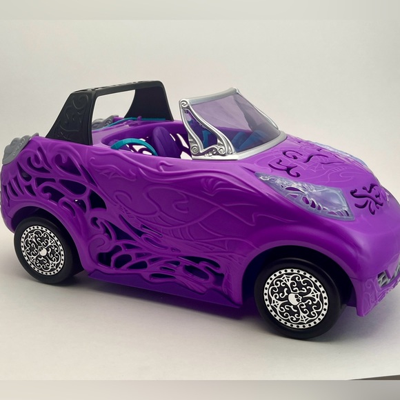 Monster High -Scaris City Of Frights- Purple Convertible Sports Car- 2012💜 - Picture 2 of 10